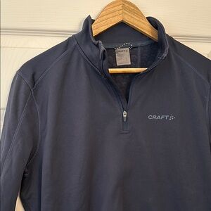 nwot Craft MEN'S CORE BEAT THERMAL MIDLAYER - BLUES / L